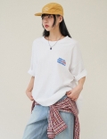 ルーズフィットプリントTシャツ 76046