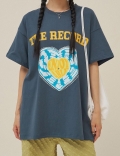 ルーズフィットプリントTシャツ 76145