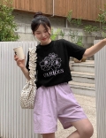 プリント半袖 Tシャツ 75922