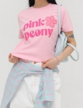 プリントクロップTシャツ 75071